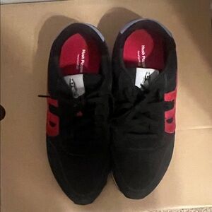 Hush Puppies Women Sneakers in Black and Red